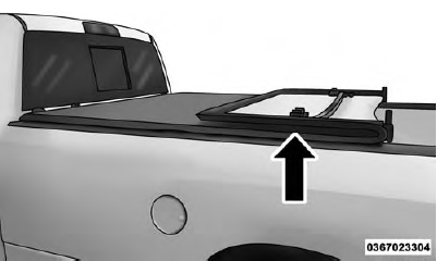 Tri-Fold Tonneau Cover - If Equipped