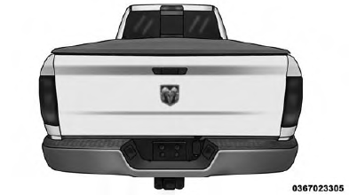 Tri-Fold Tonneau Cover - If Equipped