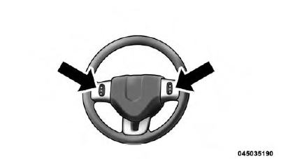 Steering Wheel Audio Controls - If Equipped