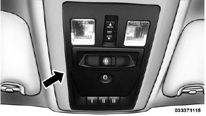 Overhead Console - If Equipped