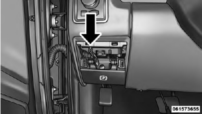 Manual Park Release - 8 Speed Transmission